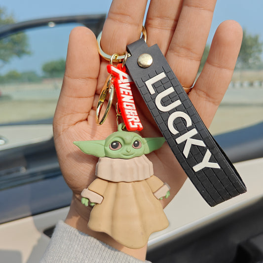 Baby Yoda's Wisdom Keychain