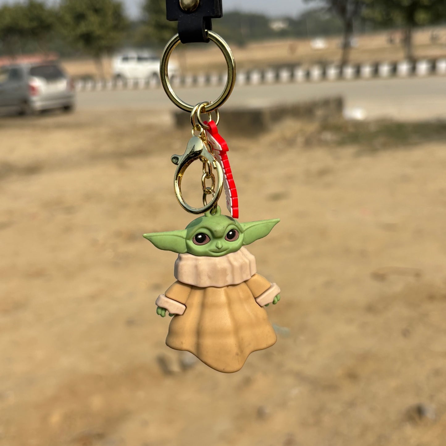 Baby Yoda's Wisdom Keychain