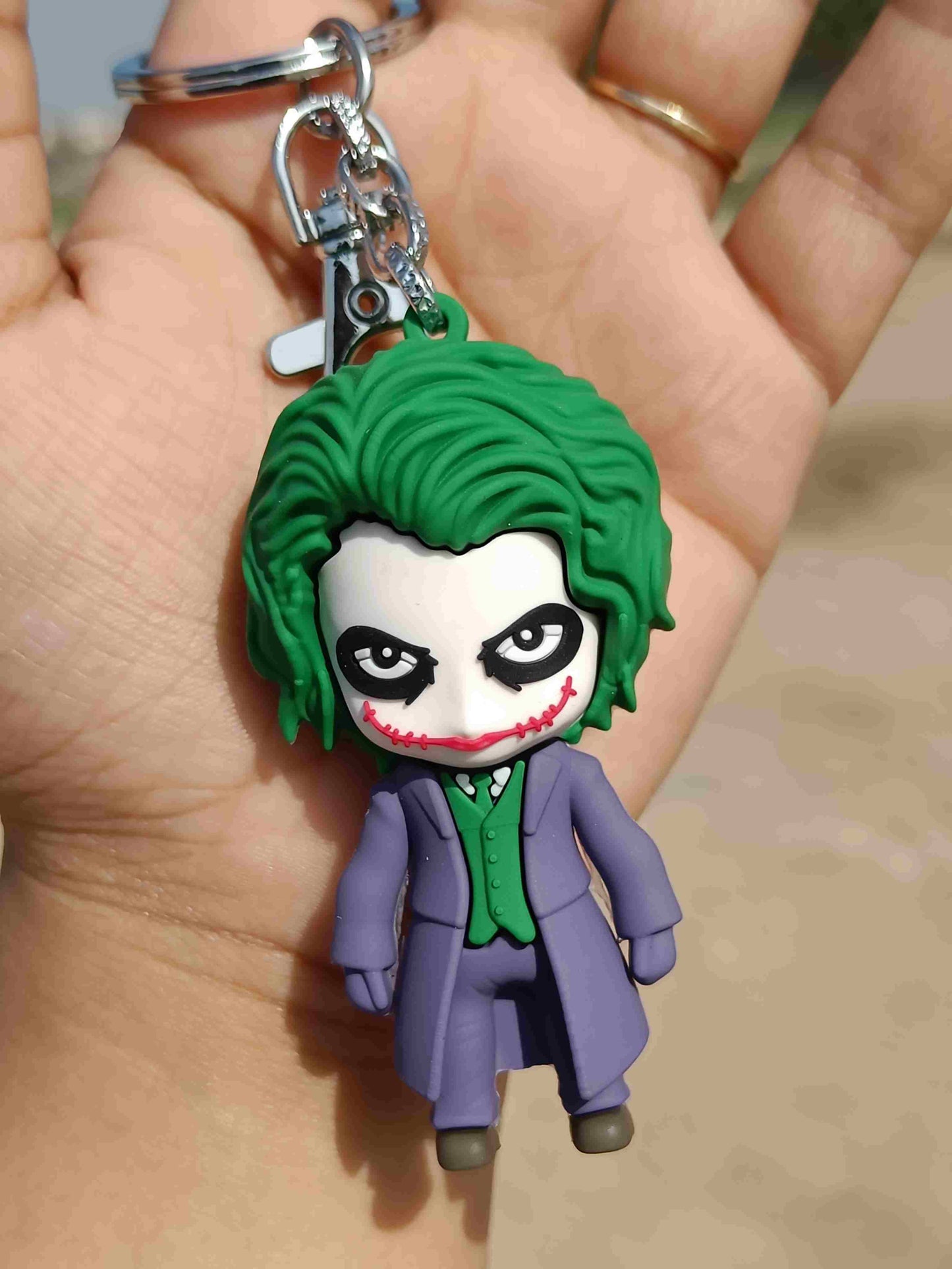 DC Universe : Joker Silicon Keychain