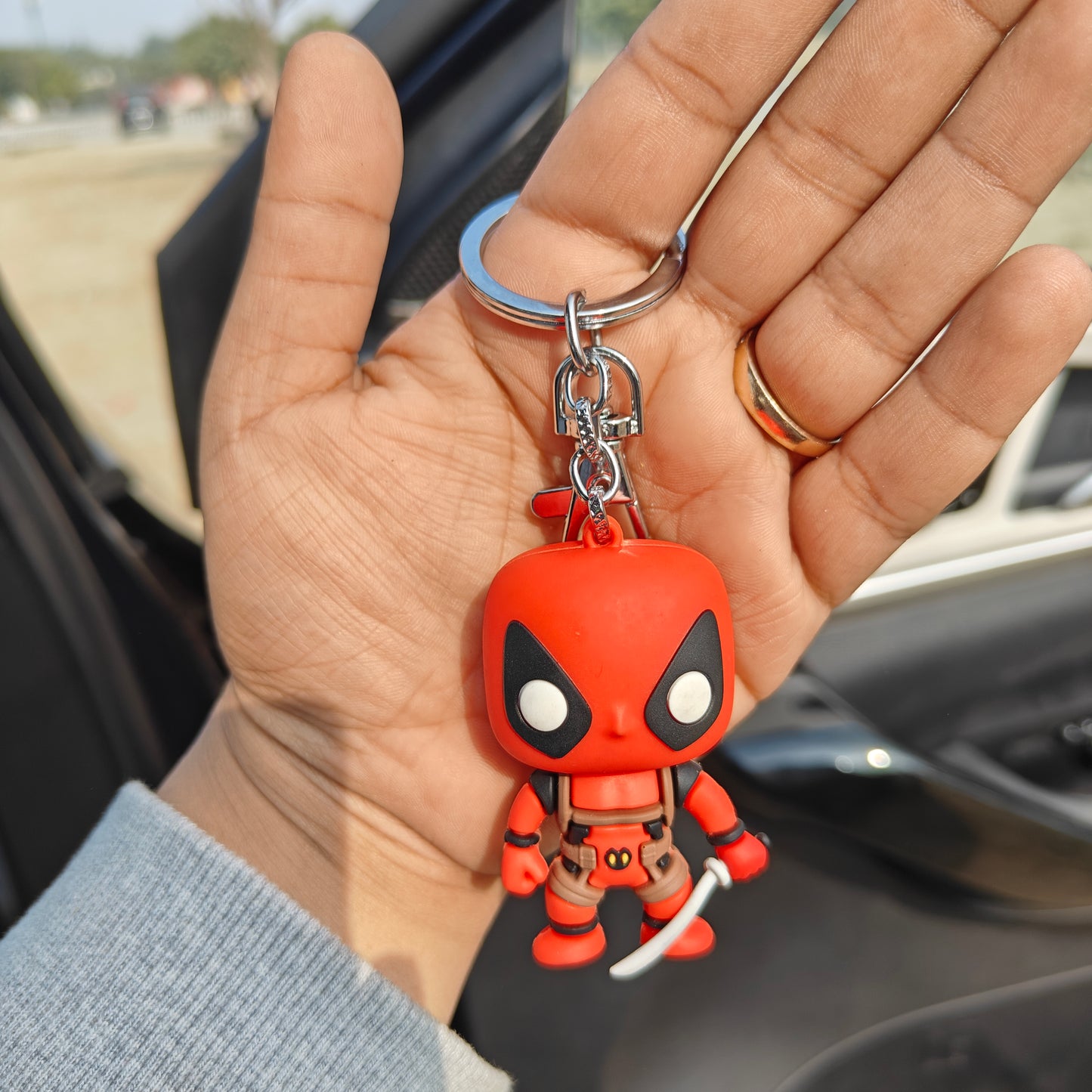 Deadpool's Attitude Keychain