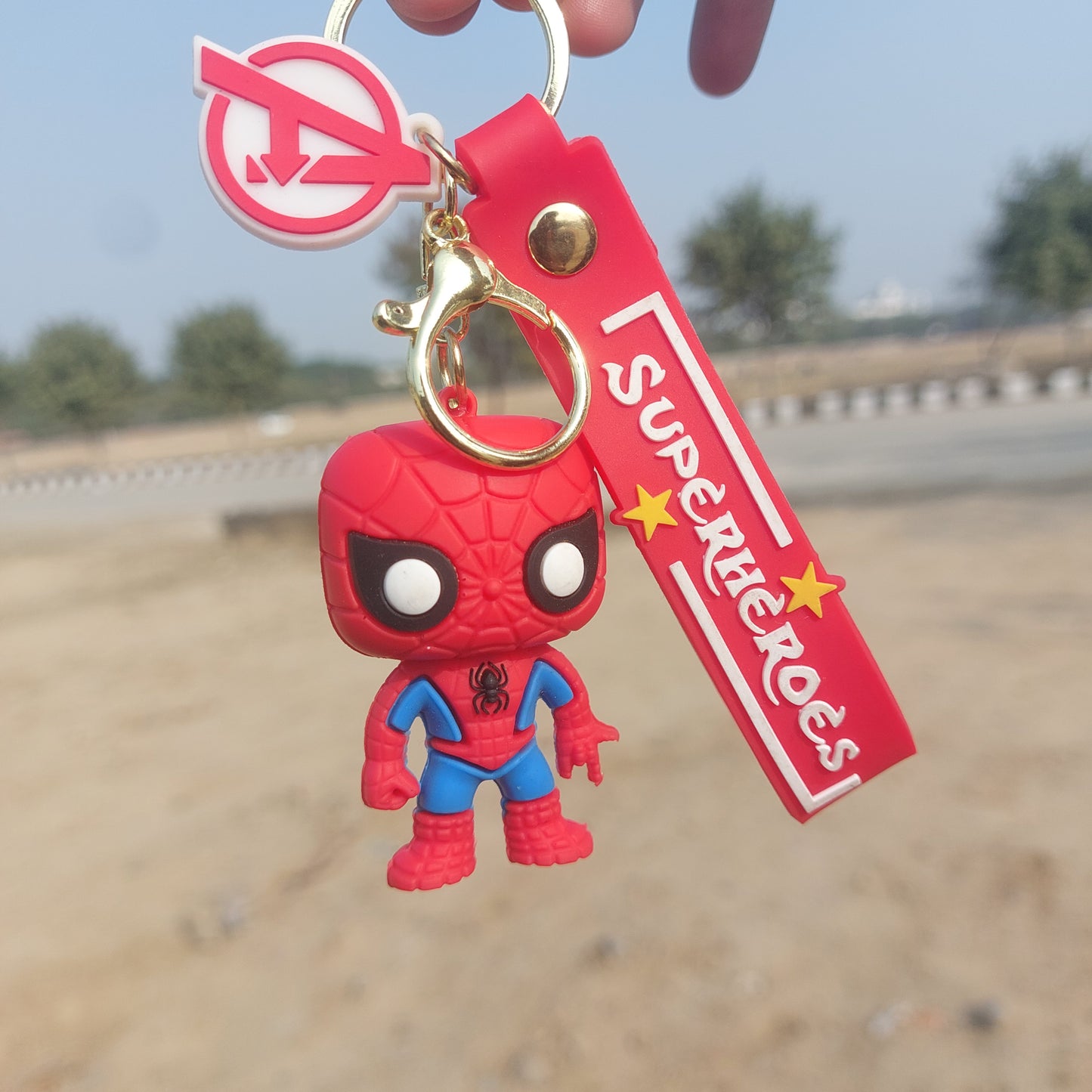 Heroic Stance - Spiderman  Keychain