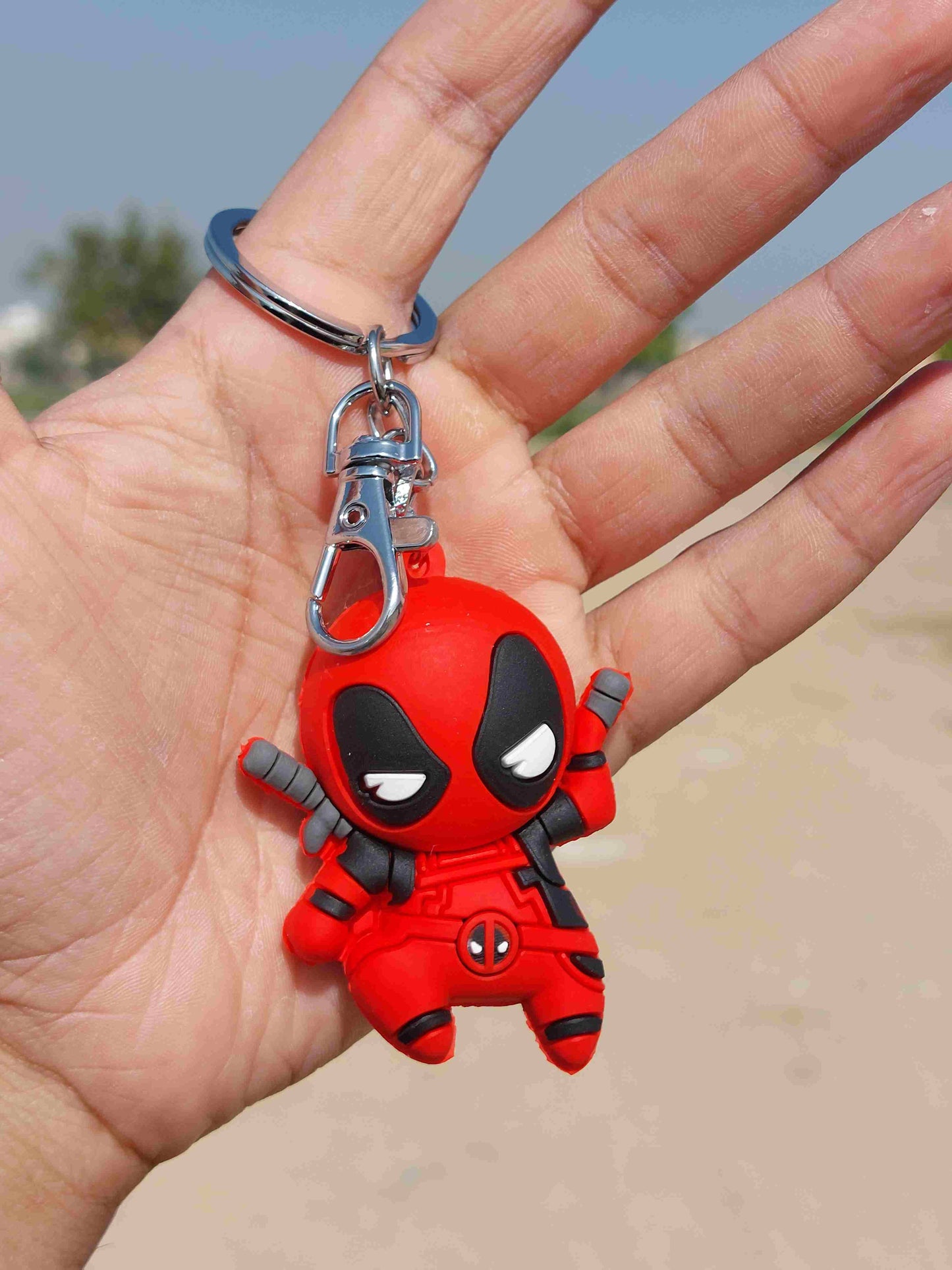 Deadpool's Daring  Keychain