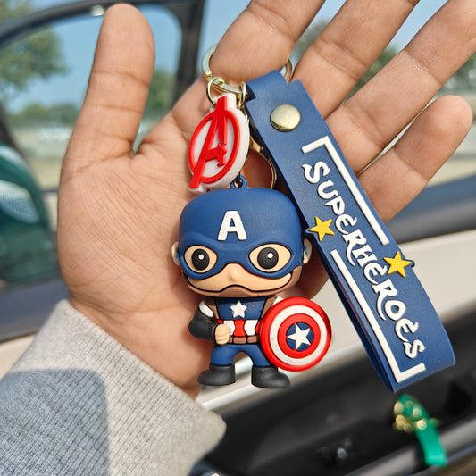 Marvel Legend Captain America Keychain