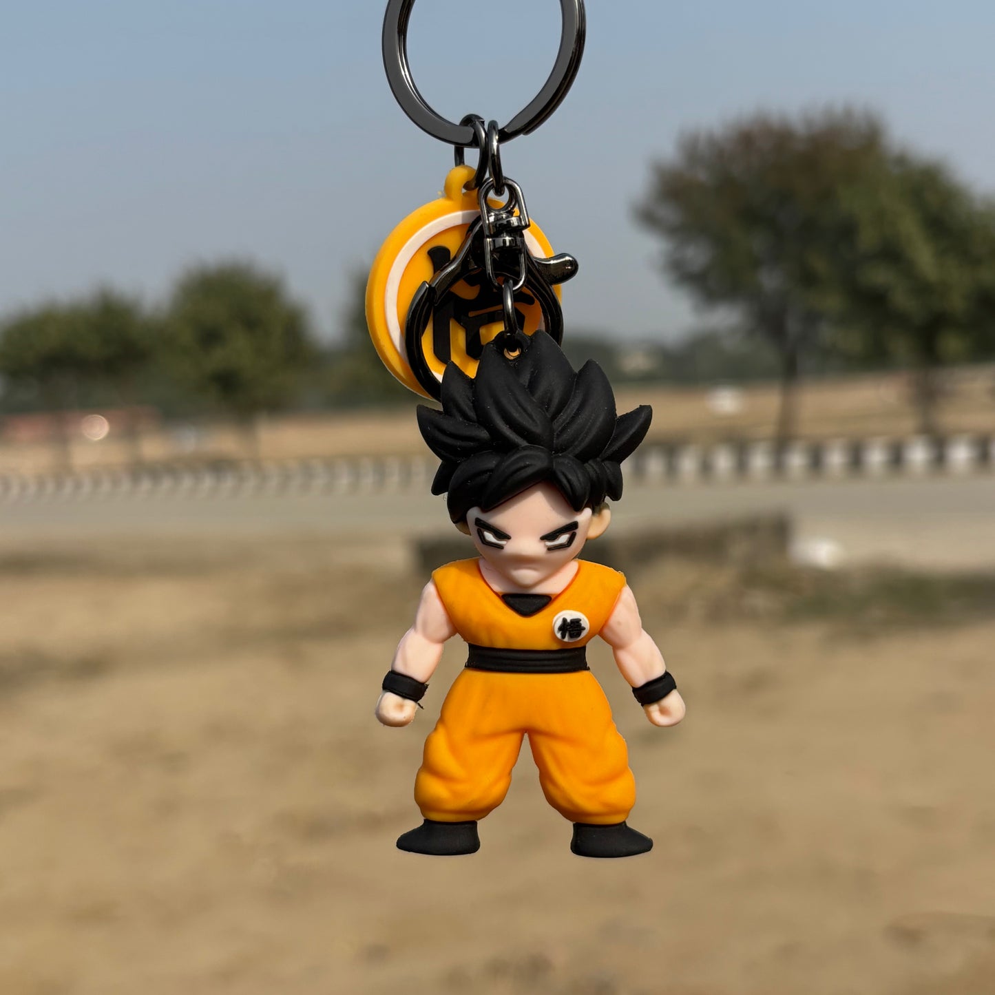 Saiyan Pride: Goku Keychain