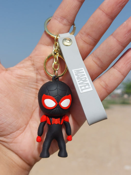 Shadow Spiderman keychain