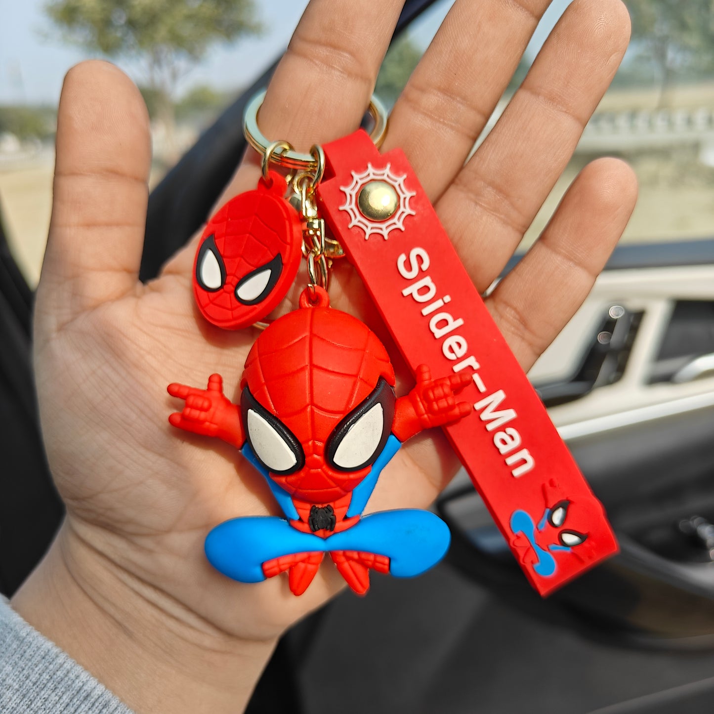 Spider-Man's Emblem Keychain