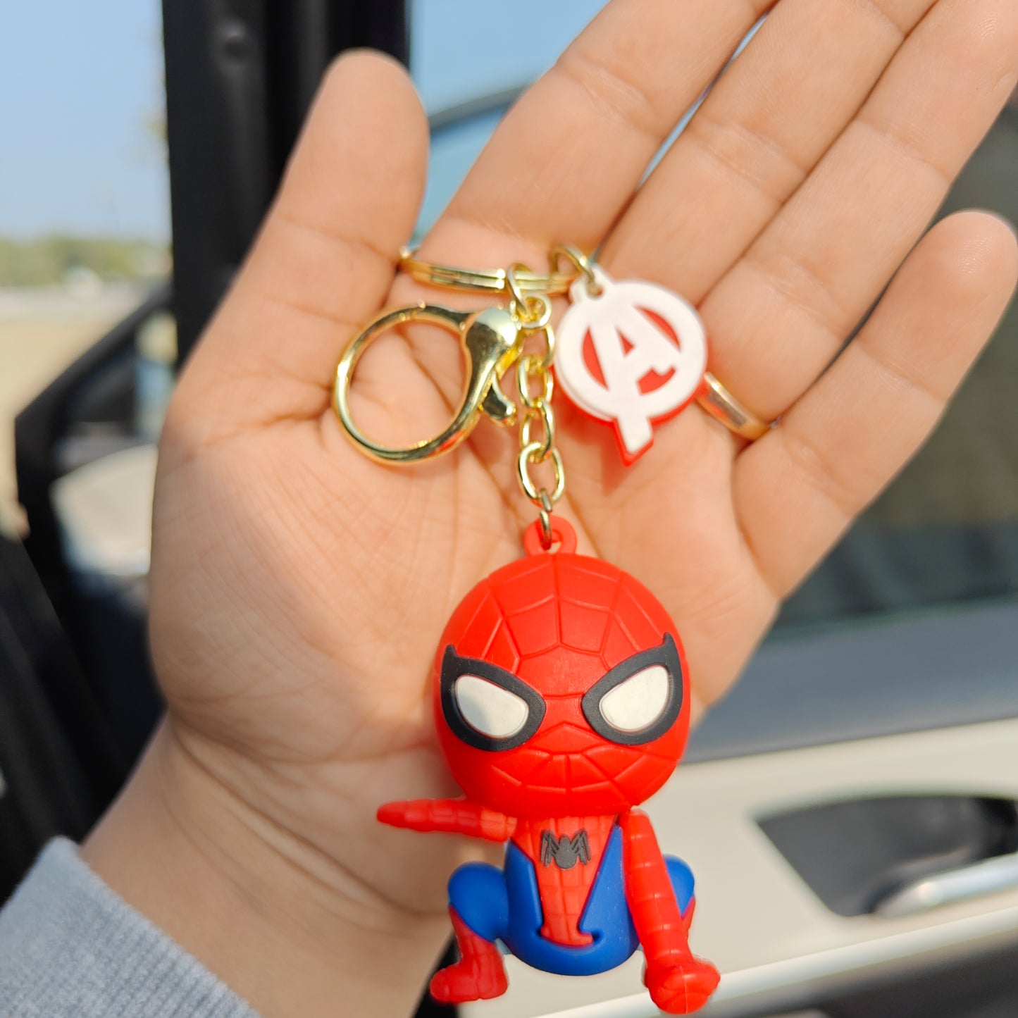 Web-Slinger Spiderman Keychain