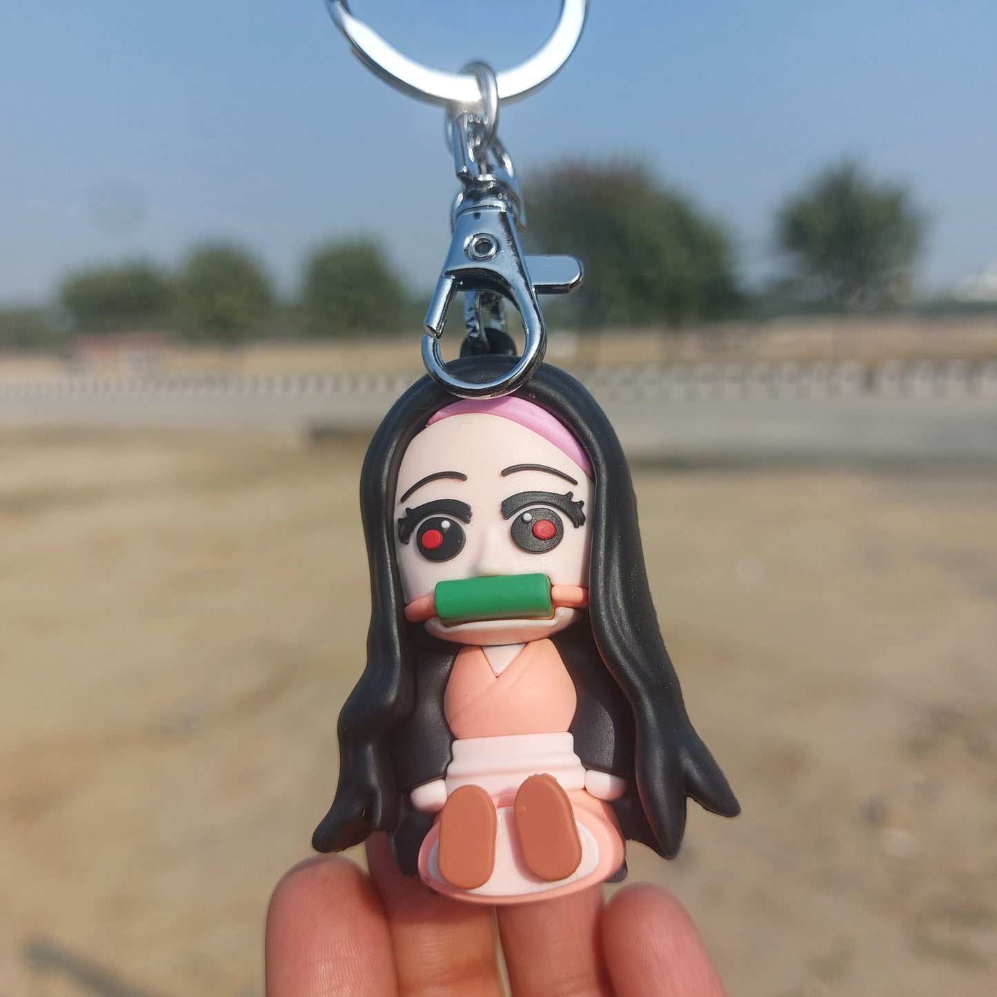 Weeboo World Nezuko Keychain